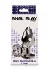 Disco Diamond Plug Large Silver